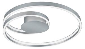 Siva LED stropna svjetiljka s metalnim sjenilom Ciola – CINQUE