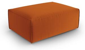 Narančasti baršunast tabure Mackay – Cosmopolitan Design