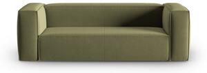 Zelena baršunasti sofa 200 cm Mackay – Cosmopolitan Design