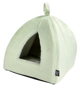 Mentol zeleni šator za životinje za mačke 35x35 cm – Love Story