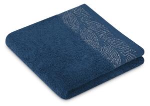 Tamno plavi pamučni set ručnika 2 kom od frotira Allium – AmeliaHome
