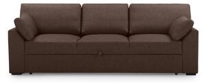 Smeđa sklopiva sofa 233 cm Janson – Scandic