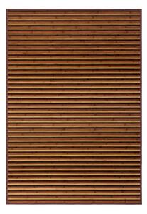 Senf žuti/smeđi tepih od bambusa 140x200 cm – Casa Selección