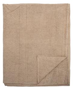 Smeđi prekrivač od mješavine lana 220x260 cm Terni – Bloomingville
