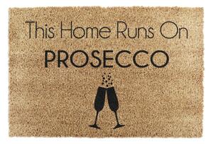 Otirač od kokosovih vlakana 40x60 cm This Home Runs On Prosecco – Artsy Doormats