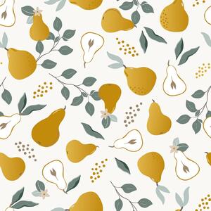 Dječja tapeta 10 m x 50 cm Pretty Pears – Lilipinso