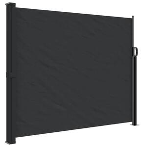 VidaXL Uvlačiva bočna tenda 170 x 300 cm crna
