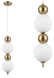 LED viseća stropna lampa LHJ116-2CP brušeno zlato
