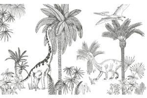 Dječja tapeta 400 cm x 248 cm Jurassic Period – Lilipinso