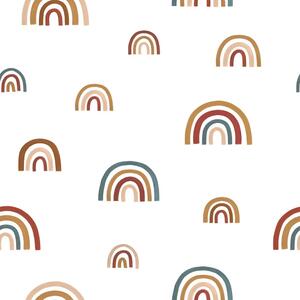 Dječja tapeta 10 m x 50 cm Goodlooking Rainbows – Lilipinso