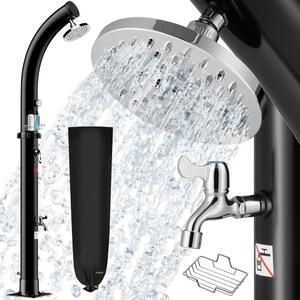 Solarni tuš BOW, 20 l, crni Monzana
