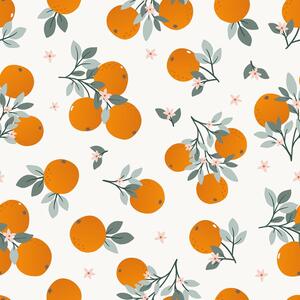 Dječja tapeta 10 m x 50 cm Tangerine – Lilipinso