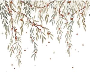 Dječja tapeta 200 cm x 248 cm Eucalyptus Blooming – Lilipinso