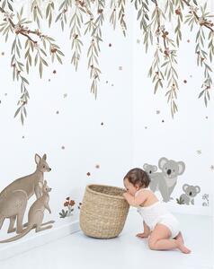Dječja tapeta 200 cm x 248 cm Eucalyptus Blooming – Lilipinso