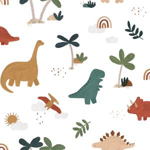 Dječja tapeta 10 m x 50 cm Cool Dinosaurs – Lilipinso