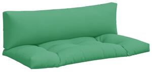 VidaXL Jastuci za palete 2 kom zeleni od tkanine