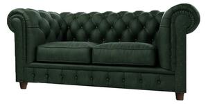 Tamno zelena baršunasta sofa 178 cm Cambridge - Ropez