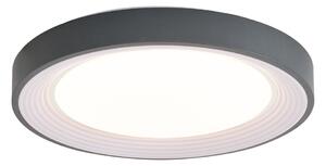 Moderna stropna svjetiljka siva s bijelom 48 cm uklj. LED prigušiva RGB - Kanton