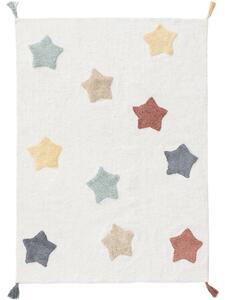 Perivi dječji tepih Stars Multicolour