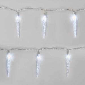 Emos Božićna girlanda, 10 siga, LED, hladno bijela, 2xAA, IP20, 1.35m