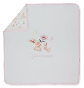 Bebetto dekica Interlock My Sun 80x85 cm - Pink
