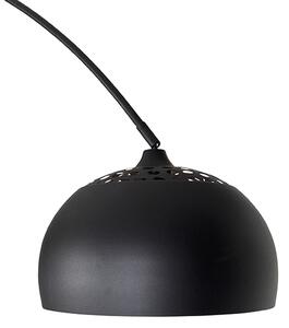 Moderna lučna lampa crna - XXL