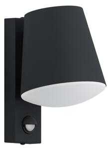 Eglo 79212 - Vanjska zidna svjetiljka sa senzorom CALDIERO 1xE27/10W/230V IP44