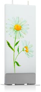 Flatyz Nature Daisies ukrasna svijeća 6x15 cm