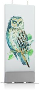 Flatyz Nature Owl ukrasna svijeća 6x15 cm