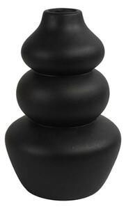 Crna keramička vaza CAIRN 22 cm