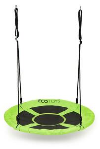 Vrtna ljuljačka gnijezdo roda 100 cm ECOTOYS zelena