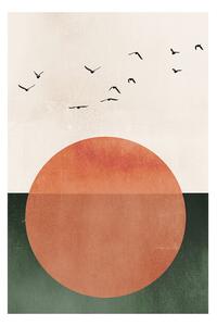Poster Kubistika - Rising, (40 x 60 cm)