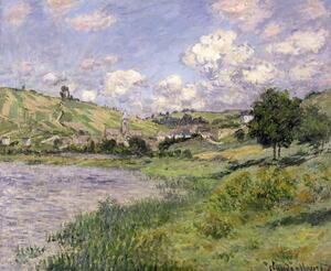 Claude Monet - Reprodukcija umjetnosti Landscape, Vetheuil, 1879, (40 x 35 cm)