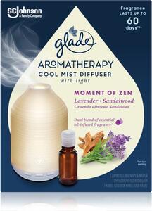 GLADE Aromatherapy Moment of Zen aroma difuzer s punjenjem Lavender + Sandalwood 17,4 ml