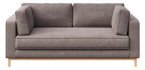 Svjetlo smeđa baršunasti sofa 192 cm Celerio – Ame Yens