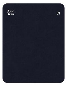 Tamno plava baršunasta fotelja Karoto – Ame Yens