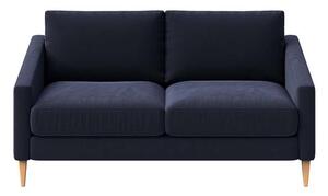 Tamno plava baršunasti sofa 170 cm Karoto – Ame Yens