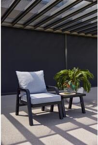 Siva plastična vrtna stolica Ibiza - Hartman