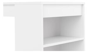Bijeli barski stol 115x50 cm Aravis - TemaHome