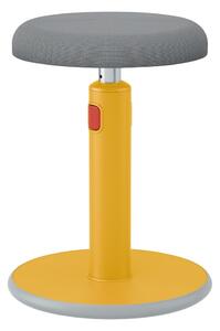 Žuta ergonomska stolica za ravnotežu Leitz Cozy Ergo
