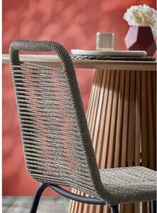 Blagovaonski stol od tikovine Kave Home Irune, ø 120 cm