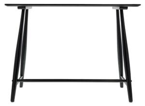 Crni konzolni stol od hrastovine 100x44,5 cm Bast - Villa Collection