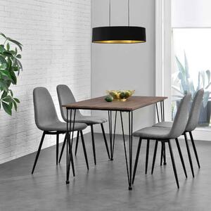 Blagovaonski stol Kiel 120x70 cm izgled oraha