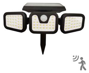 LED Solarni reflektor sa senzorom TRIO LED/0,6W/3,7V IP44