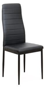 Zondo.hr Blagovaonska stolica Collort nova (crna ekokoža) . 772780