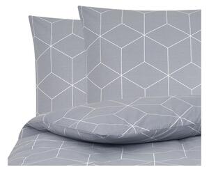 Siva pamučna posteljina od 46 Lynn, 200 x 200 cm
