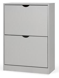 Sivi preklopni ormarić za cipele 50x82x24 cm Stelo – Bonami Essentials
