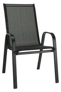 Tamnosiva metalna stolica ALDERA