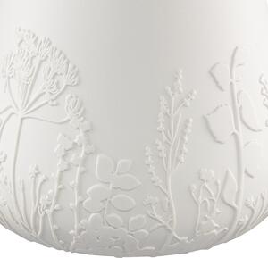 Bijela porcelanska vaza FLOWERS