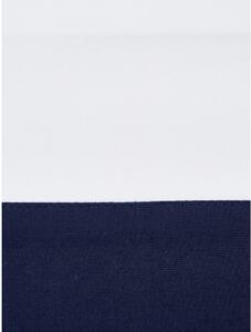 Bijelo-plava posteljina od pamučnog perkala Westwing Collection Joanna, 135 x 200 cm